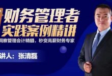 价值百万的财务管理者实践案例精讲-星星拼课网