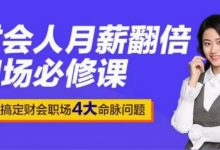 财会人月薪翻倍职场必修课-星星拼课网