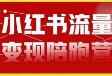 盗坤·第8期小红书流量变现陪跑营-星星拼课网