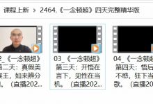 《一念顿超》四天完整精华版-星星拼课网