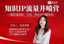 鹿盈盈知识IP流量井喷营 | 第2期-星星拼课网