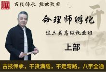 九岳山人 2023年 命理阴阳诀 (上部)-星星拼课网