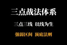 三点战法交易体系 以线为生 顶底法则！-星星拼课网