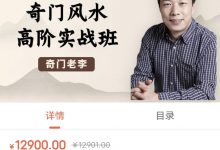 【实战班】风水奇门实战录播课+线上辅导-星星拼课网