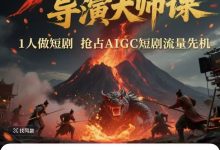 AIGC剧情短剧导演大师课（18节）-星星拼课网