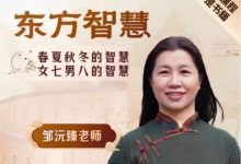 邹沅臻《东方健康智慧》完整版-星星拼课网