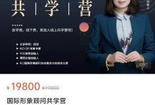 国际形象顾问共学营-星星拼课网