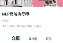 美国NLPI认证 NLP高阶执行师 国际文凭线上视频课-星星拼课网