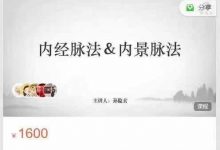 孙隐玄内经脉法内景脉法脉诊从入门到精通-星星拼课网