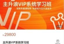 主升浪VIP系统学习班高清版-星星拼课网