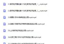 有繁星数字经济专硕强化班（30节）-星星拼课网