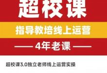 超校课3.0独立老师线上运营实操（27节）-星星拼课网